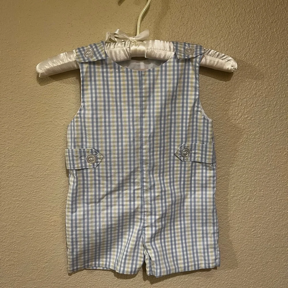 Beaufort Bonnet Company | TBBC | Blue and Yellow Checked Jon Jon